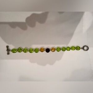Green and Gold Bracelet
